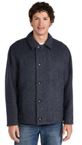 Houndstooth Deck Jacket – Coastal Grey M