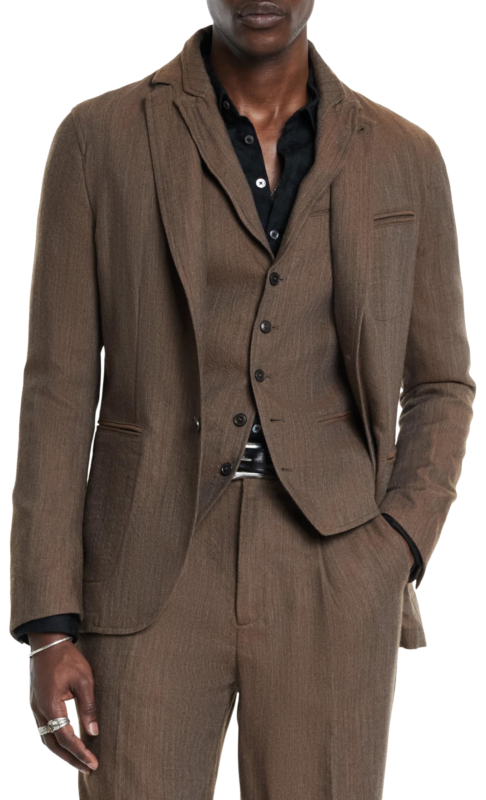 John Varvatos Allen Jacket Chamois 48