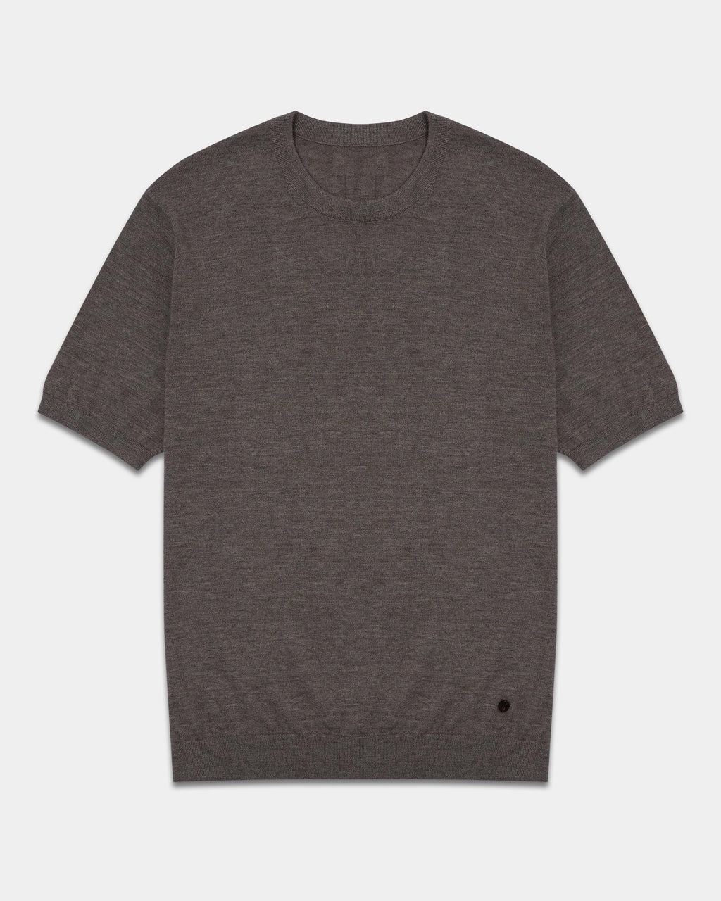 Cashmere Knit Crewneck T-Shirt