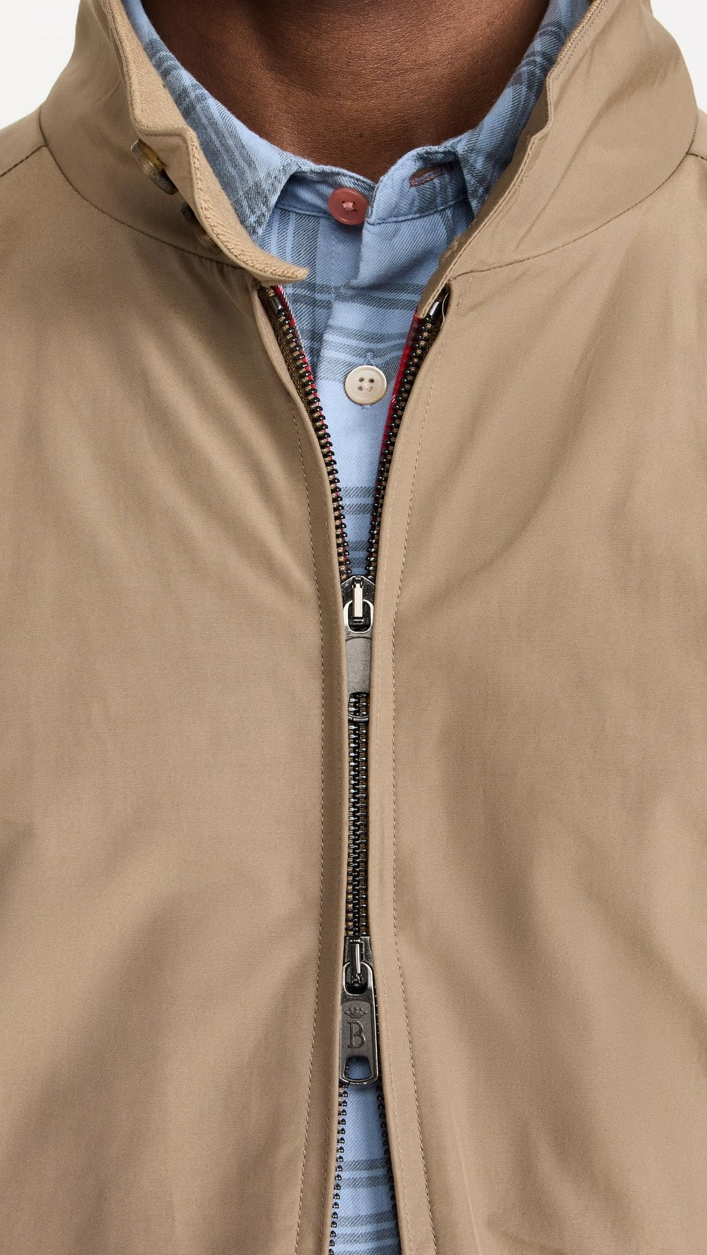 Classic Harrington Jacket – Tan S