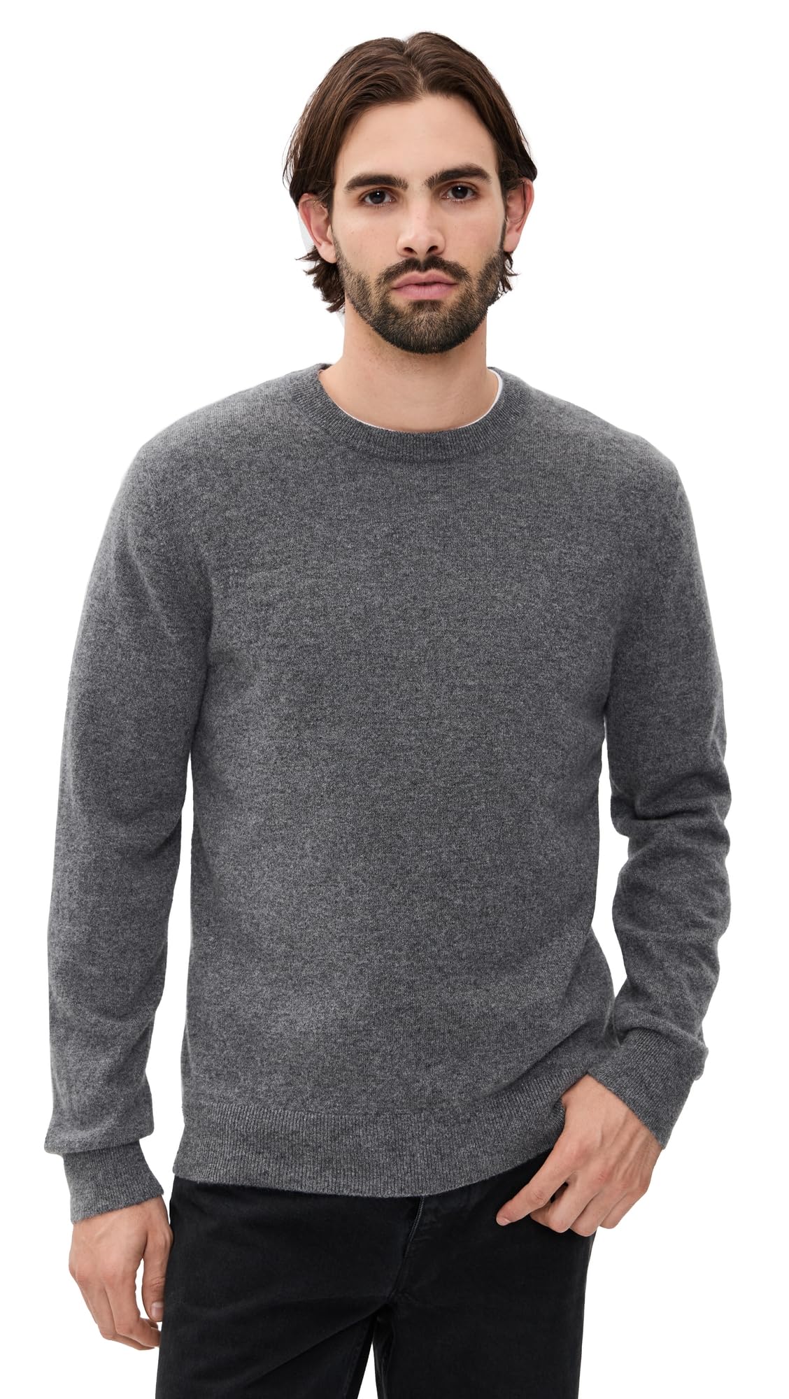 Men's Cashmere Crew Neck Sweater