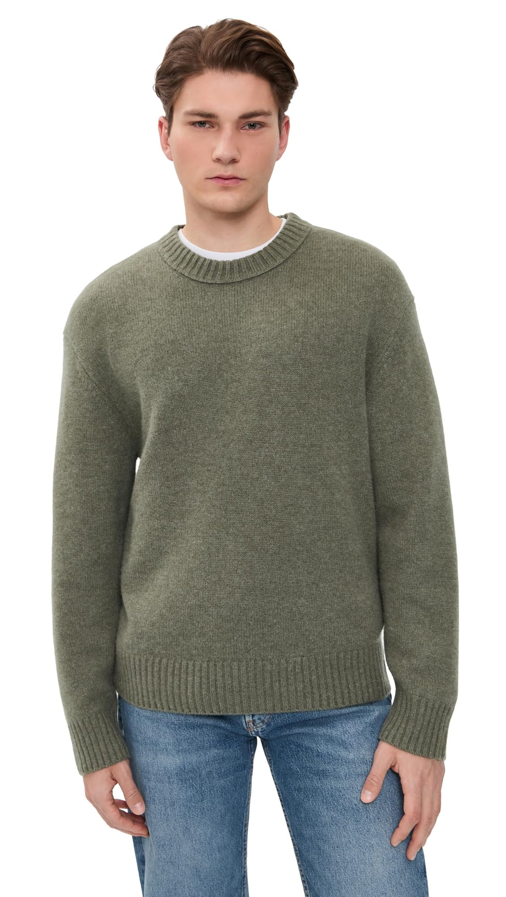 Men's Cashmere Crew Neck Sweater