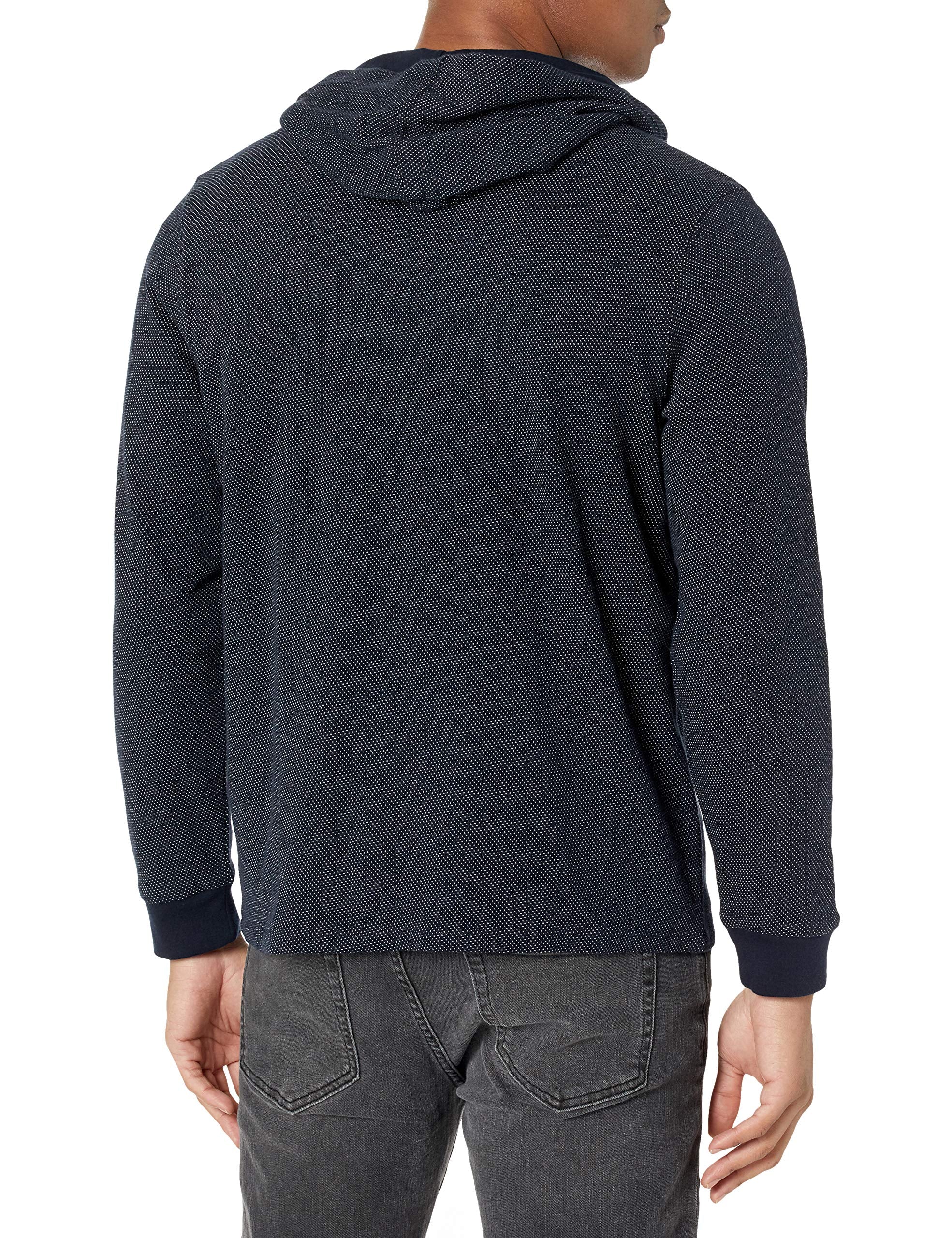 Vince Men's Birdseye Zip UP Hoodie